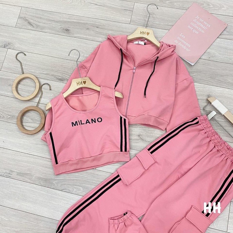 Sét nỉ 3 chi tiết L1