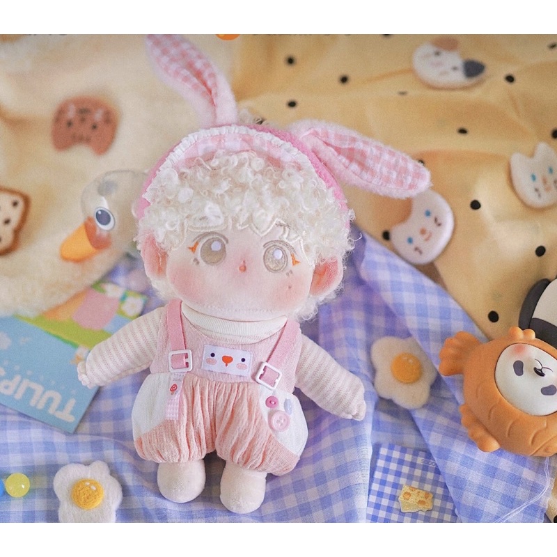 Outfit doll 20cm: set Thỏ đào