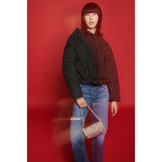 (Sẵn) Áo khoác dạ mũ tweet Zarrraa canh sale, kèm video