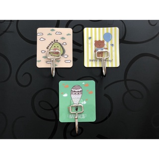 Móc Dán Tường 3D Siêu Cute Siêu Dính Cao Cấp