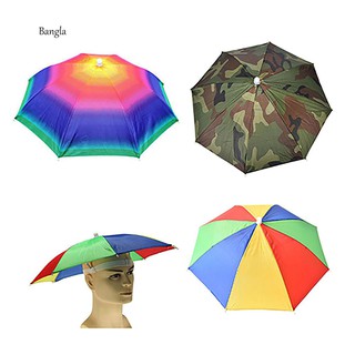 Mũ ô dù che mưa nắng gấp gọn tiện lợi