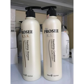 Tặng mũ ủ - Gội xả Prosee KSK 500ml mềm mượt, trị gàu khống chế dầu