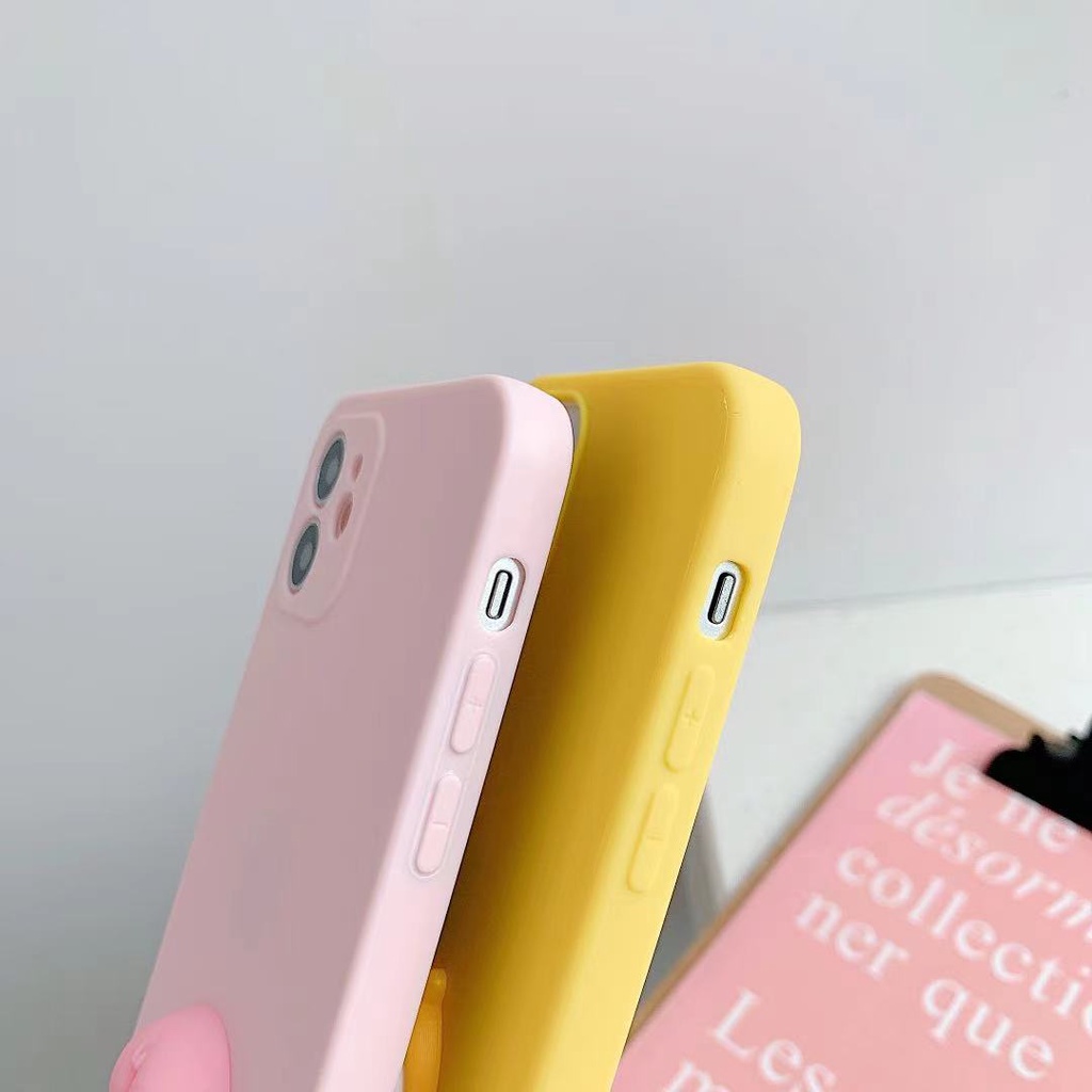 Ốp điện thoại hình mông thú 3D thích hợp cho IPHONE 5 5s 6 6s 7 8 PLUS SE 2020 12 MINI 11 PRO MAX X XR XS MAX