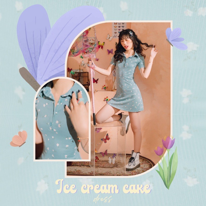 VÁY ICECREAMCAKE (2 màu)