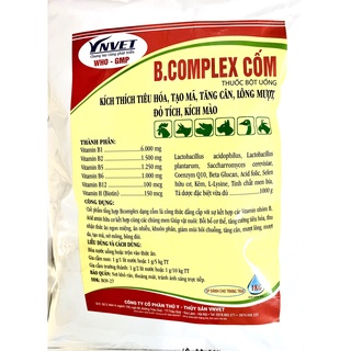 Bcomlex Cốm Sản phẩm bổ trợ giành cho thú cảnh, vật nuôu