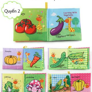Sách vải MS04 (4 quyển)