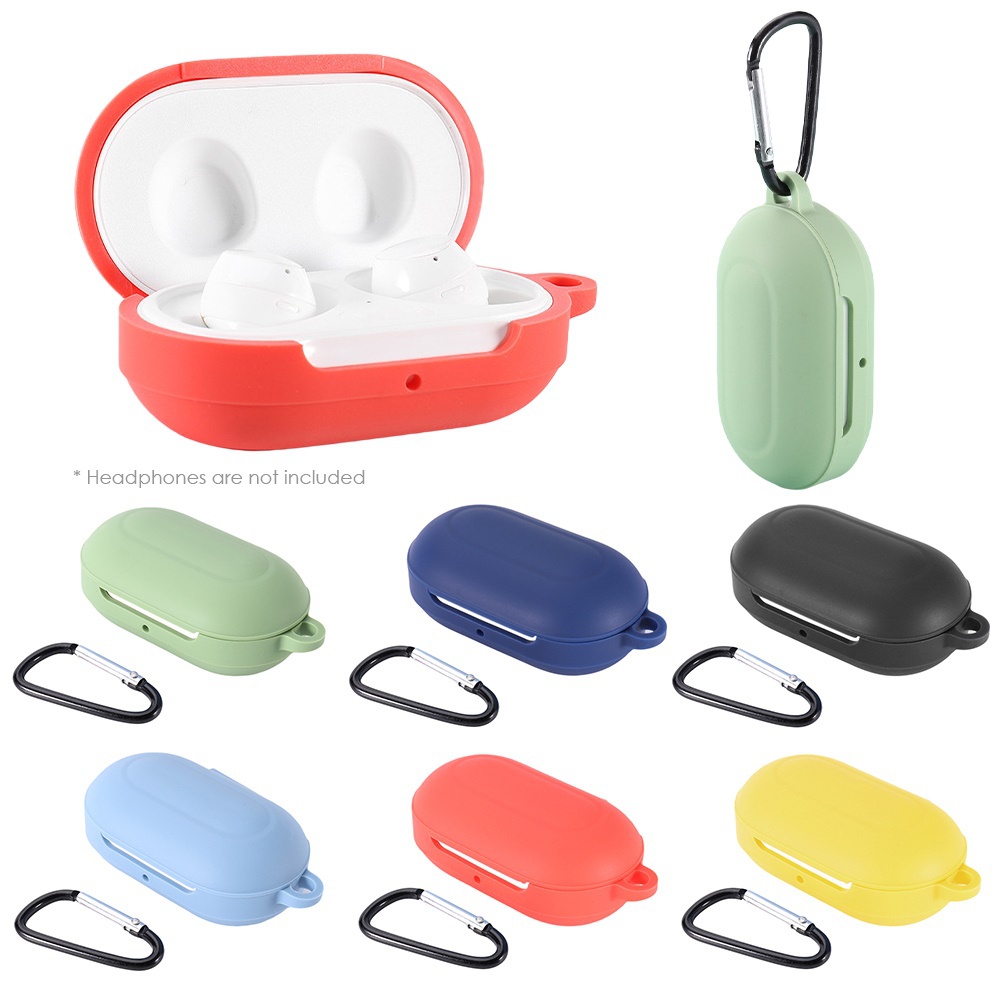 Mt✪Vỏ Bọc Silicone Bảo Vệ Hộp Đựng Tai Nghe Bluetooth Galaxy Buds+