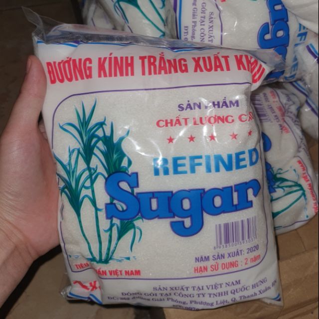 Đường kính trắng/ vàng xuất khẩu 1kg