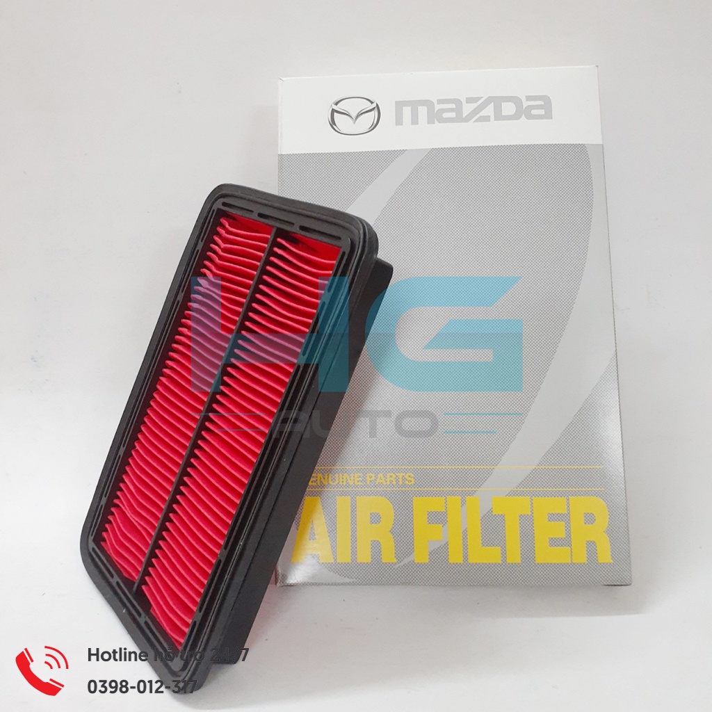 Lọc gió động cơ Mazda 626, Mazda 3, Mazda 6, CX5, Ataza - mã KD45-61-J6X - Hgauto
