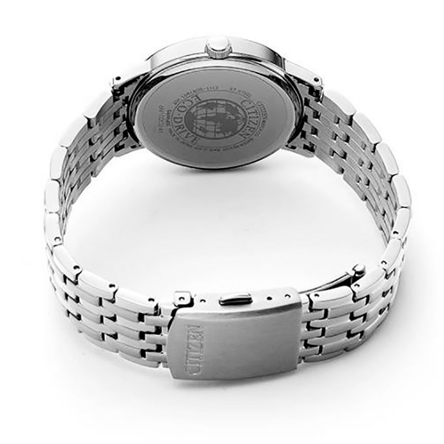 Đồng Hồ Nam Citizen Dây Thép Không Gỉ BM6770-51E - Mặt Đen