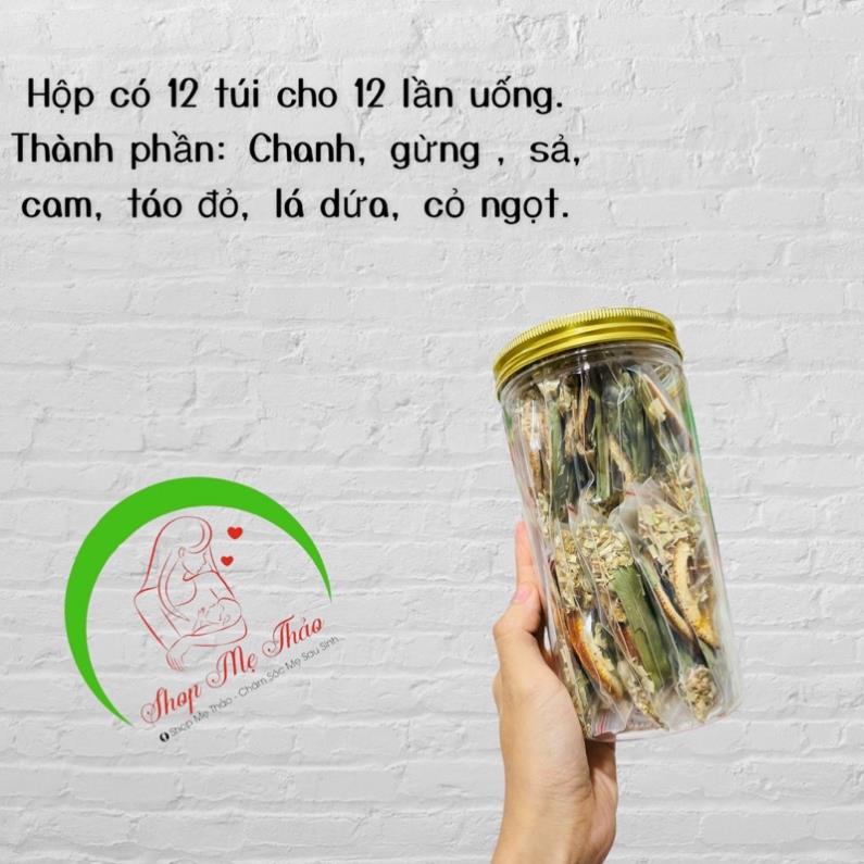 TRÀ CHANH SẢ GỪNG