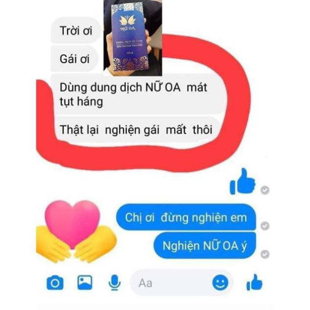 DUNG DỊCH VỆ SINH NỮ OA