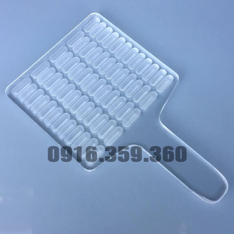 Khay đếm viên thuốc, khay đếm viên nang thủ công 60 viên