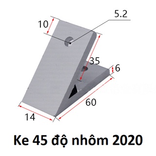Ke Góc Chịu Lực 45 Độ