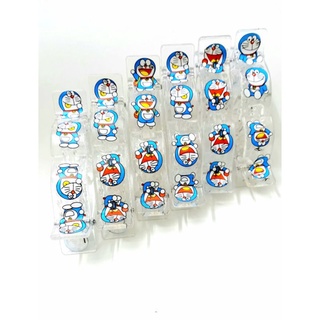 Kẹp tóc càng cua 3 răng Doraemon dễ thương