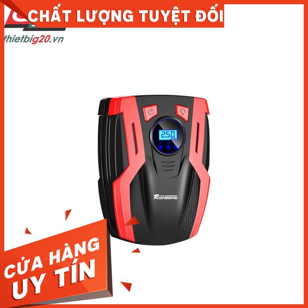 [DEAL HOT] Máy bơm lốp ô tô điện tử AC-980B có đèn pin cài đặt thông số hơi tự ngắt (Điện 12V)