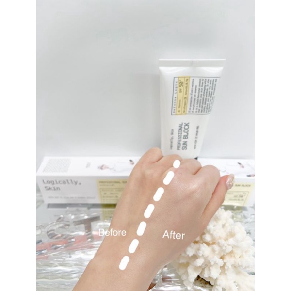 Kem chống nắng cho da nhạy cảm lên tone đẹp Logicallyskin 70g