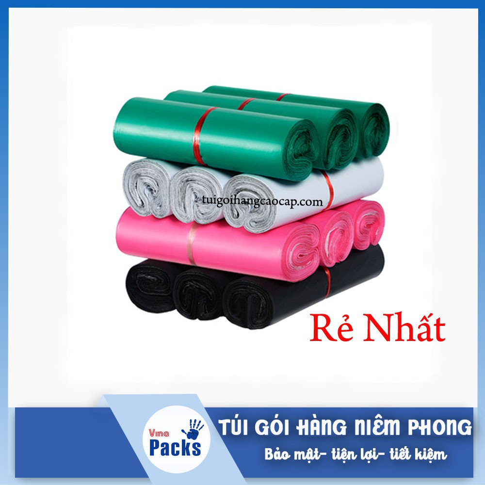 Túi gói hàng niêm phong Size 17x30 Túi đóng hàng có keo dán miệng Tui niem phong BaoBi24