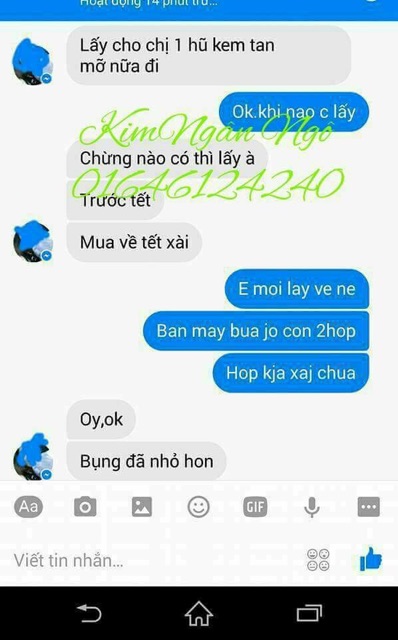 Kem Tươi Tan Mỡ My Miu