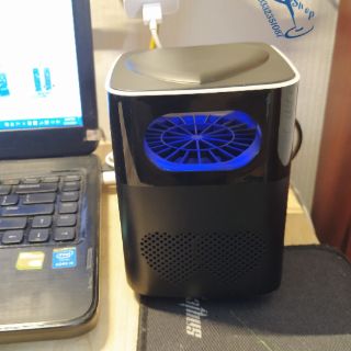 Đèn bắt muỗi mini để bàn chân usb
