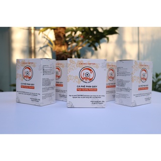 Cà phê phin giấy Ching Coffee Hight Quality Robusta Hộp 5 Drip