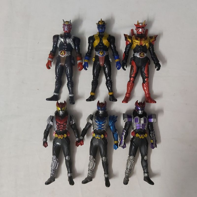 [RHS] Mô Hình Siêu Nhân Kamen Rider Heroes Figure Den-O Hibiki Kiva Faiz Blade