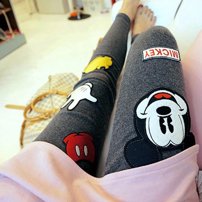 Bộ pijama dài tay in hoạt hình dễ thương