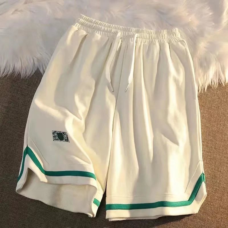 Quần Short Thể Thao Lưng Cao Ống Rộng Phong Cách harajuku Mùa Hè 3 Màu Tùy Chọn Size s-3xl Cho Nam