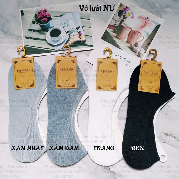 Vớ lười nam - nữ màu trơn 14k / đôi