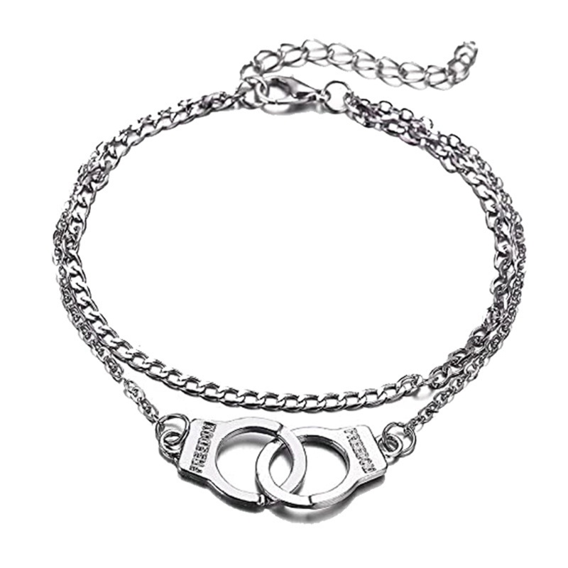 Vòng Đeo Tay / Lắc Chân Dạng Chuỗi Có Thể Điều Chỉnh Dành Cho Cặp Đôi