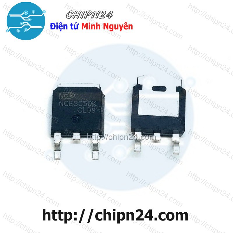 [2 CON] MOSFET Dán NCE3050 TO-252 50A 30V Kênh N (SMD Dán) (3050)