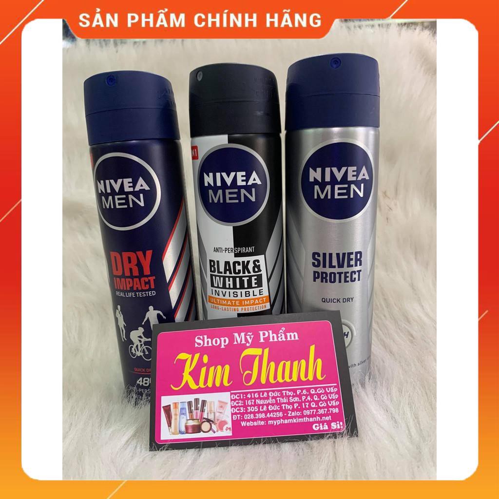 Xịt khử mùi Nivea nam 150ml