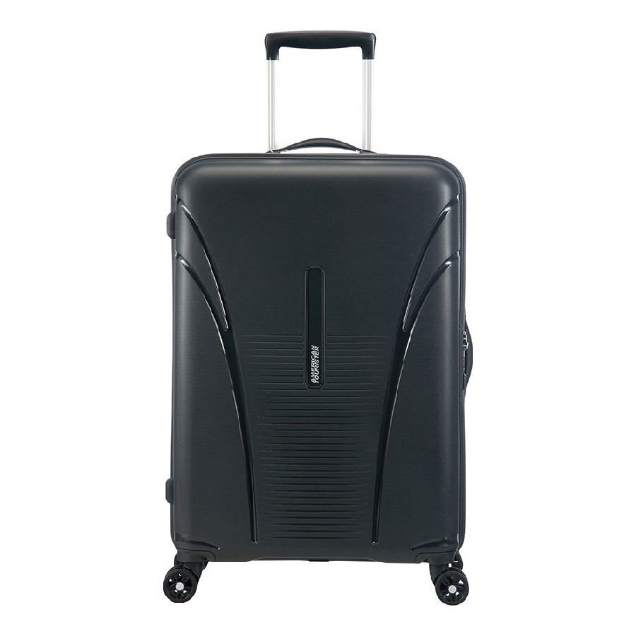 [Mã MABRGMV4 giảm 15% đơn 99k tối đa 30k] Vali American Tourister Skytracer TSA - Đen - Trung 68/25