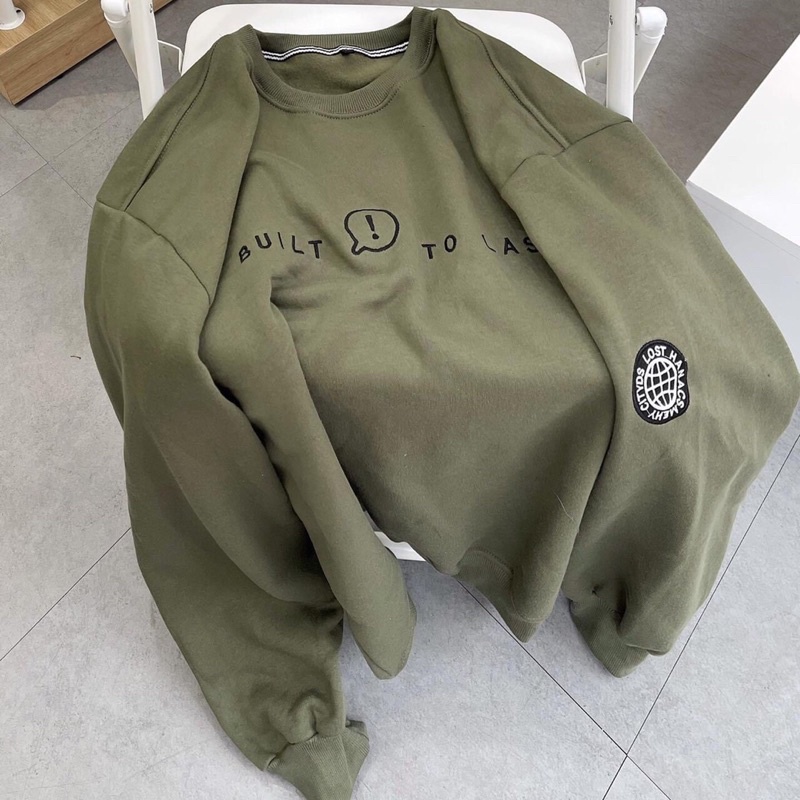 [RẺ VÔ ĐỊCH] Áo Nỉ Chữ, Áo Sweater nỉ Cổ Tròn Ulzzang Basic Kèm Video Ảnh Thật