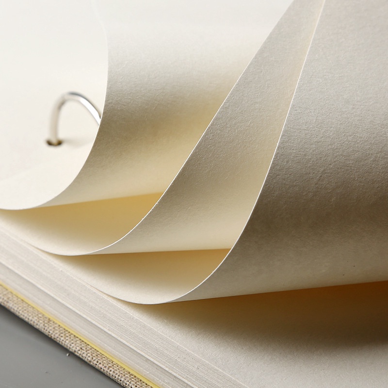 Sổ tay bìa vải lanh cứng 120 trang 160 gsm hai kích thước tùy chọn (có bán lẻ trang giấy)