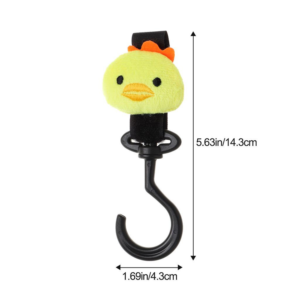 Móc treo túi xách xe nôi bằng nylon nhựa thời trang