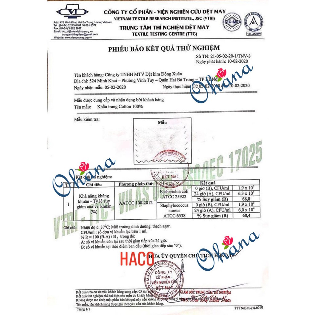 Khẩu trang kháng khuẩn HACO PM2.5