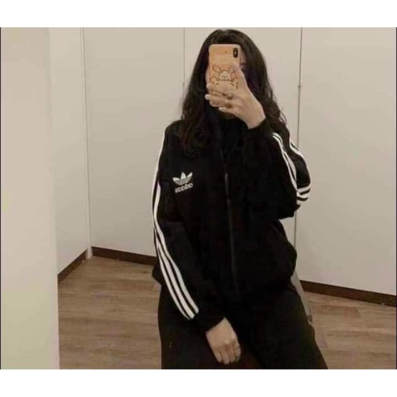 [Rẻ Vô Địch] Áo swt nỉ cổ tròn cotton tay bồng ------- ÁO KHOÁC NỈ ADIDASS VIỀN RÓT | BigBuy360 - bigbuy360.vn