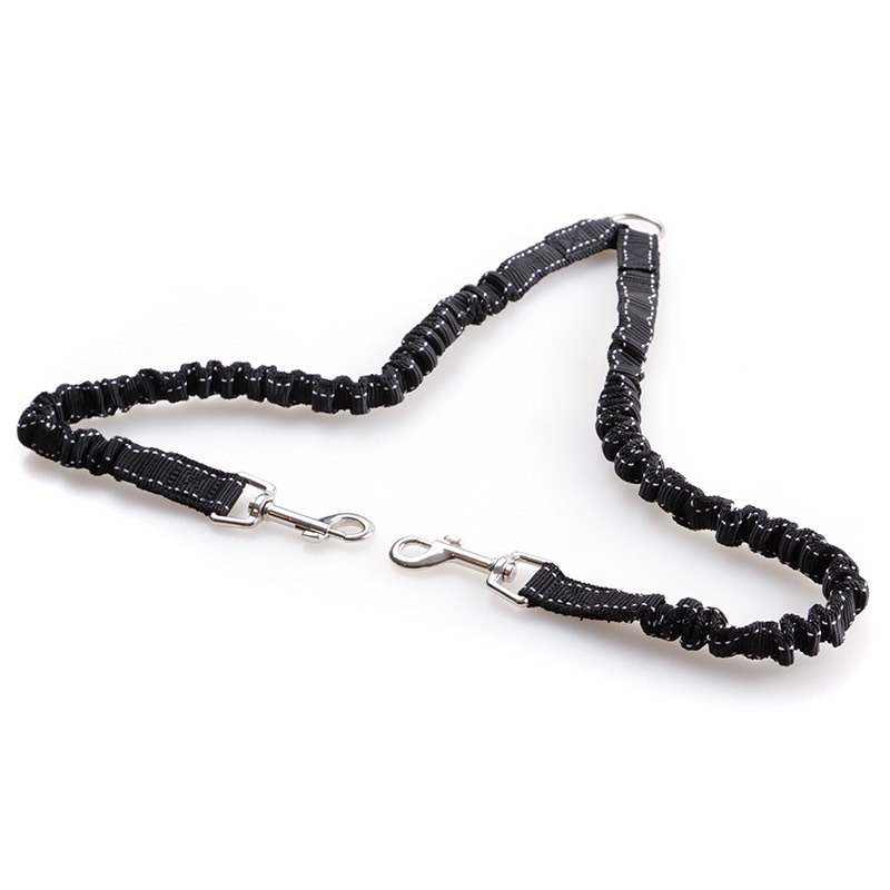 Dây Dắt Thú Cưng Đi Dạo Hai Đầu Bằng Nylon Co Giãn Chống Mài Mòn Kèm Phản Quang