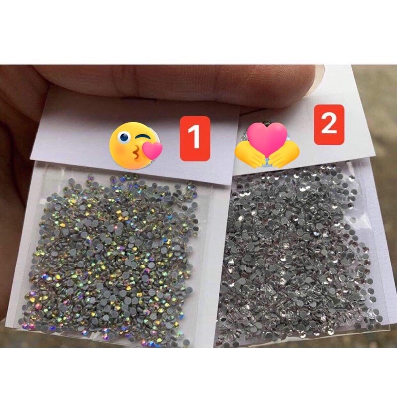 Đá lẻ size chân lưới sịn chạy viền móng ( bich 1440v)