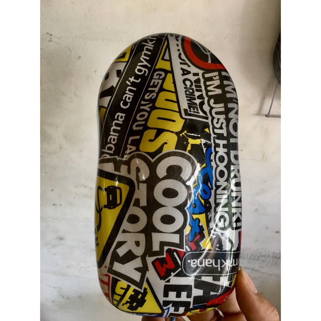 Màng in chuyển nước họa tiết nhãn dán trang trí xe máy, nón bảo hiểm,... - LDST041