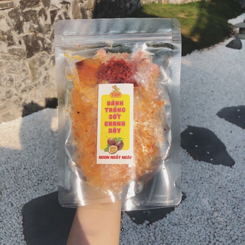 Bánh Tráng Thập Cẩm Sốt Chanh Dây Thơm Ngon Chua Ngọt Hấp Dẫn/Snack Cô Tấm