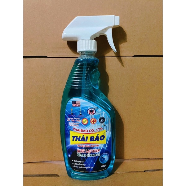 Nước lau kiếng, lau kính Thái Bảo 650ml