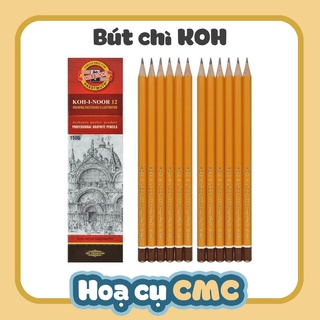 Bút chì tiệp KOH - bút chì HB, 2B, 3B, 4B, 5B, 6B