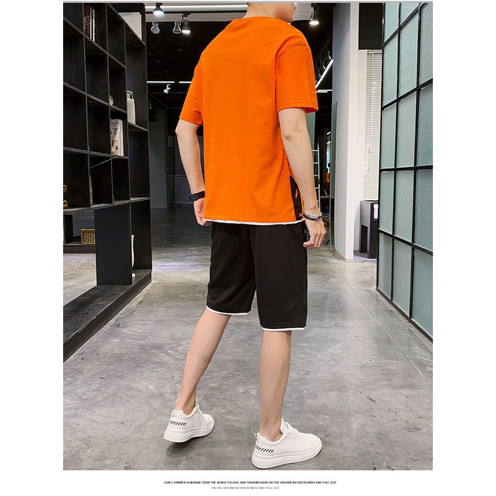 ❤️ FREESHIP ❤️ BỘ ĐỒ NAM PHỐI MÀU IN UZUMAKY - SÉT QUẦN ÁO THUN NỮ CHẤT LƯỚI MÈ LƯNG THUN CÓ TÚI FOM RỘNG | BigBuy360 - bigbuy360.vn