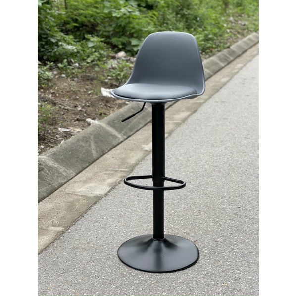 Ghế quầy bar makeup - chân sơn đen