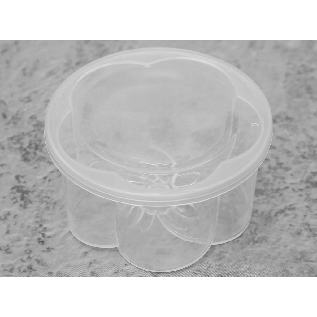 Lốc 10 khuôn rau câu có nắp đậy nhựa Hofaco HPB110