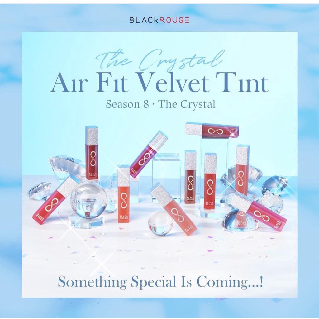 Son Kem Lì Black Rouge Air Fit Vevet Tint Ver 8 The Crystal
