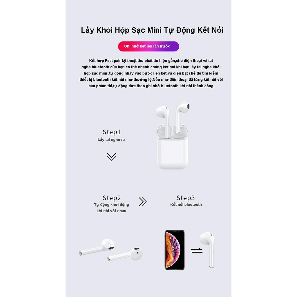 [CÓ VIDEO + ẢNH THẬT] Tai Nghe Bluetooth không dây true wireless i11 TWS V5.0 cảm biến vân tay, kết nối như Airpod | BigBuy360 - bigbuy360.vn