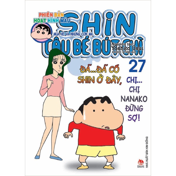 Sách - Shin - Cậu Bé Bút Chì - Hoạt Hình Màu - Tập 27